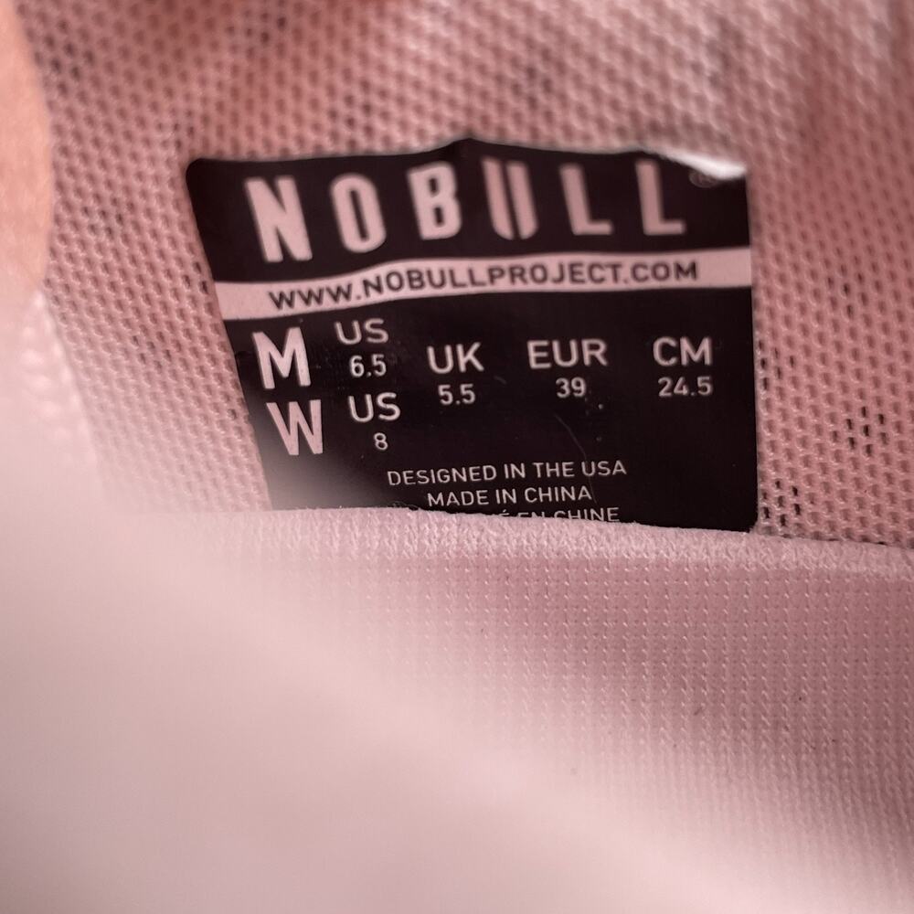 Nobull Outwork Edge Women's Size 8 B Pink Training Superfabric Casual Sneakers - Picture 9 of 9
